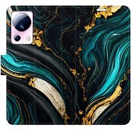 iSaprio flip pouzdro Dark Paint pro Xiaomi 13 Lite - Phone Cover
