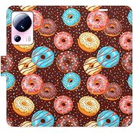 iSaprio flip pouzdro Donuts Pattern pro Xiaomi 13 Lite - Phone Cover