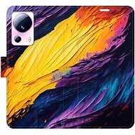 iSaprio flip pouzdro Fire Paint pro Xiaomi 13 Lite - Phone Cover