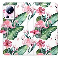 iSaprio flip puzdro Flamingos Pattern na Xiaomi 13 Lite - Kryt na mobil