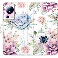 iSaprio flip pouzdro Succulents Pattern pro Xiaomi 13 Lite - Phone Cover