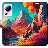 iSaprio flip pouzdro Colorful Mountains pro Xiaomi 13 Lite - Phone Cover