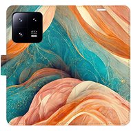 iSaprio flip pouzdro Blue and Orange pro Xiaomi 13 Pro - Phone Cover