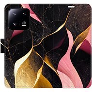 iSaprio flip puzdro Gold Pink Marble 02 pre Xiaomi 13 Pro - Kryt na mobil