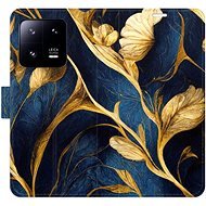 iSaprio flip pouzdro GoldBlue pro Xiaomi 13 Pro - Phone Cover