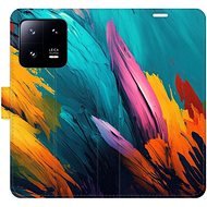 iSaprio flip puzdro Orange Paint 02 pre Xiaomi 13 Pro - Kryt na mobil