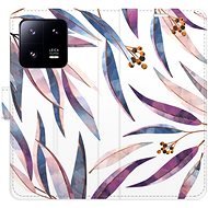 iSaprio flip pouzdro Ornamental Leaves pro Xiaomi 13 Pro - Phone Cover