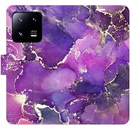 iSaprio flip case Purple Marble for Xiaomi 13 Pro - Phone Cover