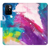 iSaprio flip pouzdro Abstract Paint 05 pro Xiaomi Redmi 10 - Phone Cover