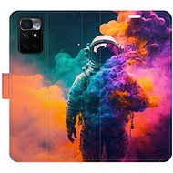 iSaprio flip case Astronaut in Colours 02 for Xiaomi Redmi 10 - Phone Cover