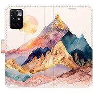 iSaprio flip pouzdro Beautiful Mountains pro Xiaomi Redmi 10 - Phone Cover