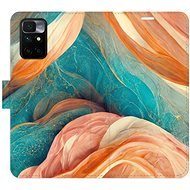 iSaprio flip puzdro Blue and Orange pre Xiaomi Redmi 10 - Kryt na mobil