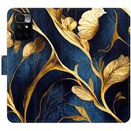 iSaprio flip pouzdro GoldBlue pro Xiaomi Redmi 10 - Phone Cover