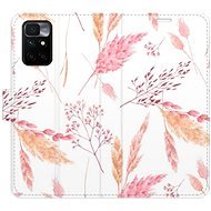 iSaprio flip pouzdro Ornamental Flowers pro Xiaomi Redmi 10 - Phone Cover