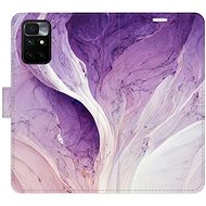 iSaprio flip pouzdro Purple Paint pro Xiaomi Redmi 10 - Phone Cover