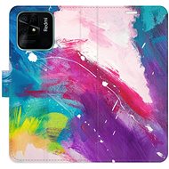 iSaprio flip pouzdro Abstract Paint 05 pro Xiaomi Redmi 10C - Phone Cover