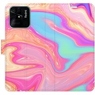 iSaprio flip pouzdro Abstract Paint 07 pro Xiaomi Redmi 10C - Phone Cover