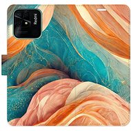 iSaprio flip pouzdro Blue and Orange pro Xiaomi Redmi 10C - Phone Cover