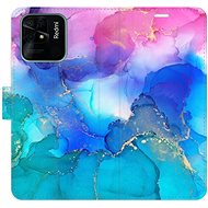 iSaprio flip case BluePink Paint for Xiaomi Redmi 10C - Phone Cover