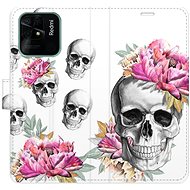 iSaprio flip pouzdro Crazy Skull pro Xiaomi Redmi 10C - Phone Cover