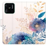 iSaprio flip pouzdro Ornamental Flowers 03 pro Xiaomi Redmi 10C - Phone Cover