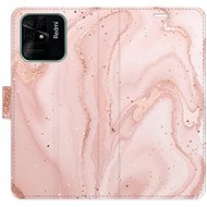 iSaprio flip pouzdro RoseGold Marble pro Xiaomi Redmi 10C - Phone Cover