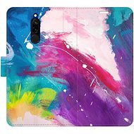 iSaprio flip pouzdro Abstract Paint 05 pro Xiaomi Redmi 8 - Phone Cover