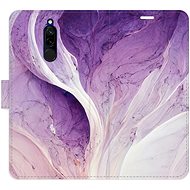 iSaprio flip case Purple Paint for Xiaomi Redmi 8 - Phone Cover