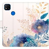 iSaprio flip pouzdro Ornamental Flowers 03 pro Xiaomi Redmi 9C - Phone Cover