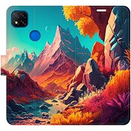 iSaprio flip case Colorful Mountains for Xiaomi Redmi 9C - Phone Cover