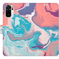 iSaprio flip pouzdro Abstract Paint 06 pro Xiaomi Redmi Note 10 / Note 10S - Phone Cover