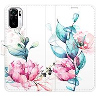 iSaprio flip pouzdro Beautiful Flower pro Xiaomi Redmi Note 10 / Note 10S - Phone Cover