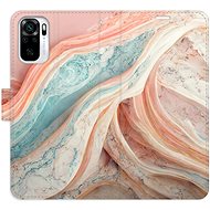 iSaprio flip pouzdro Colour Marble pro Xiaomi Redmi Note 10 / Note 10S - Phone Cover