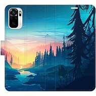 iSaprio flip pouzdro Magical Landscape pro Xiaomi Redmi Note 10 / Note 10S - Phone Cover