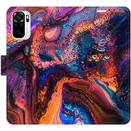 iSaprio flip pouzdro Magical Paint pro Xiaomi Redmi Note 10 / Note 10S - Phone Cover