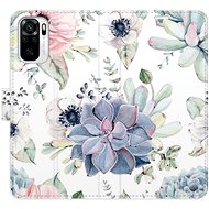 iSaprio flip case Succulents for Xiaomi Redmi Note 10 / Note 10S - Phone Cover