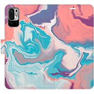iSaprio flip pouzdro Abstract Paint 06 pro Xiaomi Redmi Note 10 5G - Phone Cover