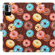 iSaprio flip pouzdro Donuts Pattern pro Xiaomi Redmi Note 10 5G - Phone Cover