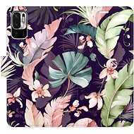 iSaprio flip pouzdro Flower Pattern 08 pro Xiaomi Redmi Note 10 5G - Phone Cover
