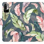 iSaprio flip pouzdro Flower Pattern 09 pro Xiaomi Redmi Note 10 5G - Phone Cover