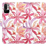 iSaprio flip pouzdro Flower Pattern 10 pro Xiaomi Redmi Note 10 5G - Phone Cover