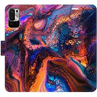 iSaprio flip pouzdro Magical Paint pro Xiaomi Redmi Note 10 5G - Phone Cover