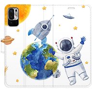 iSaprio flip pouzdro Space 06 pro Xiaomi Redmi Note 10 5G - Phone Cover