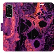iSaprio flip pouzdro Abstract Dark 02 pro Xiaomi Redmi Note 11 / Note 11S - Phone Cover