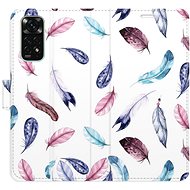 iSaprio flip pouzdro Colorful Feathers pro Xiaomi Redmi Note 11 / Note 11S - Phone Cover