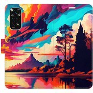 iSaprio flip pouzdro Colorful Mountains 02 pro Xiaomi Redmi Note 11 / Note 11S - Phone Cover