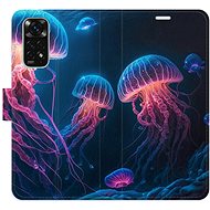 iSaprio flip case Jellyfish for Xiaomi Redmi Note 11 / Note 11S - Phone Cover