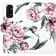 iSaprio flip pouzdro Pink Flowers pro Xiaomi Redmi Note 11 / Note 11S - Phone Cover