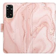 iSaprio flip pouzdro RoseGold Marble pro Xiaomi Redmi Note 11 / Note 11S - Phone Cover