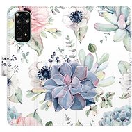 iSaprio flip case Succulents for Xiaomi Redmi Note 11 / Note 11S - Phone Cover